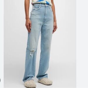 Mother Denim High Waisted Tunnel Vision Sneak sz 27